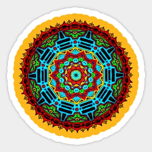 Sun Mandala Sticker